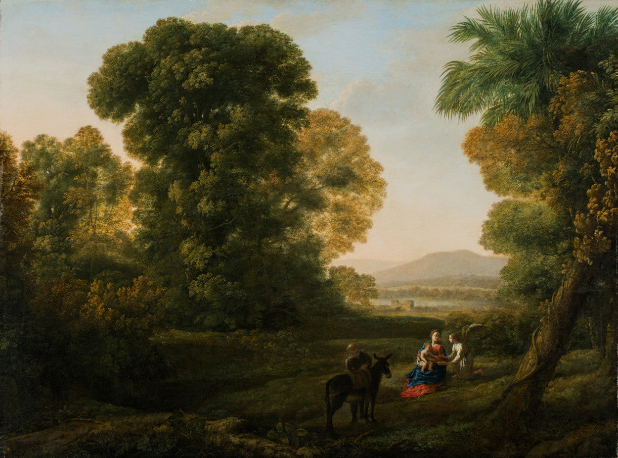 Landscape with the Rest During the Flight into Egypt - Claude Lorrain