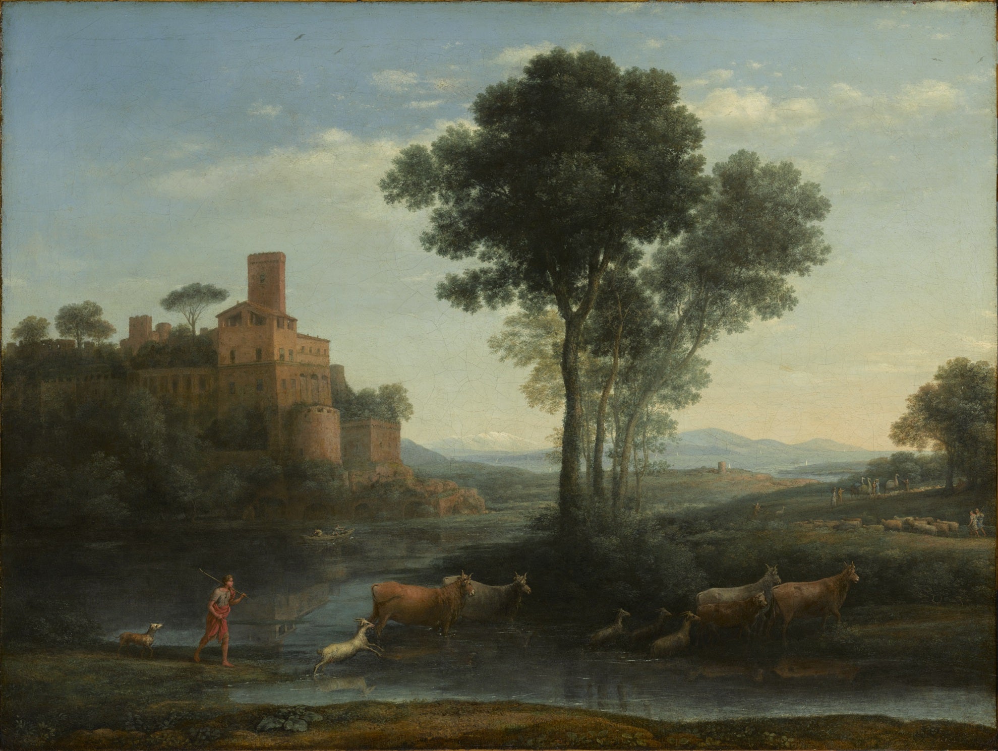 Landscape with Jacob's Journey - Claude Lorrain