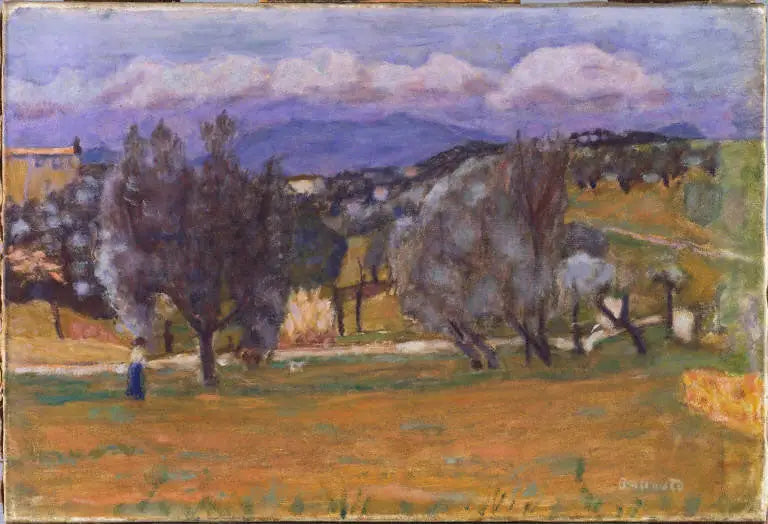 Landscape with Mountain (l'Estérel) - Pierre Bonnard