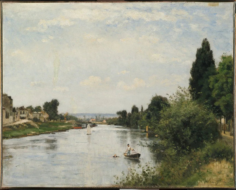 Landscape with River - Stanislas Lépine