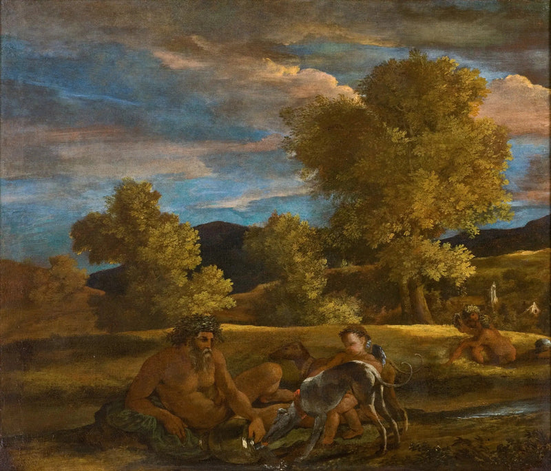 Landscape with Venus and Adonis - Nicolas Poussin