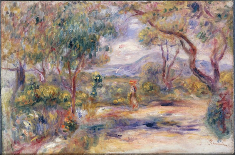 Landscape at Cagnes (Renoir's Garden) - Pierre-Auguste Renoir