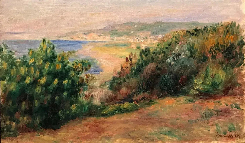 Landscape at Cagnes - Pierre-Auguste Renoir