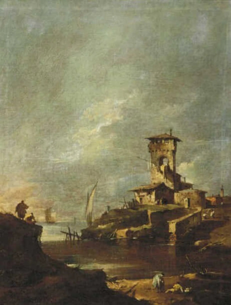 Landscape Capriccio - Francesco Guardi