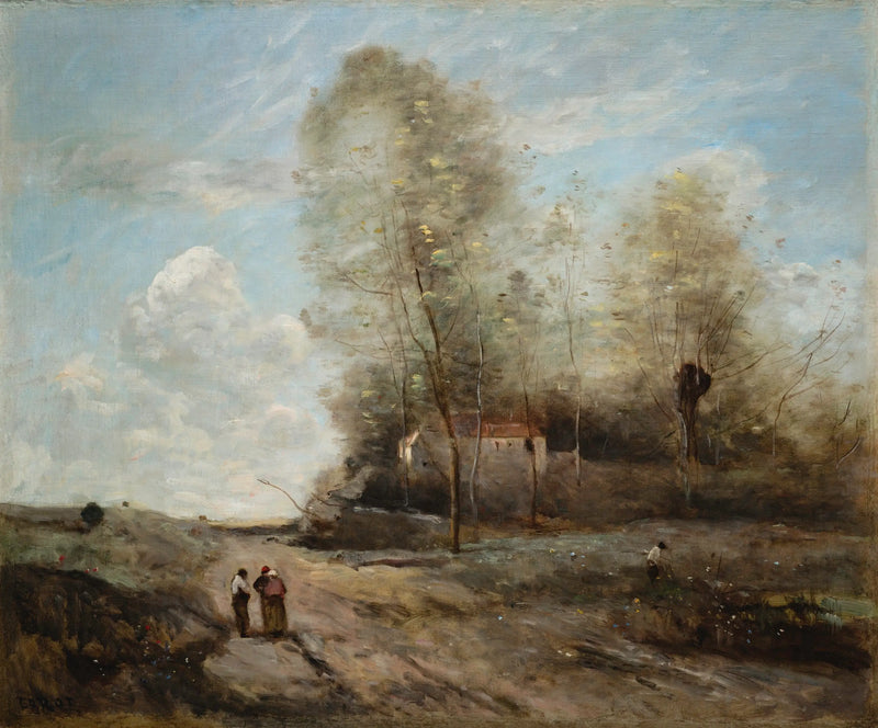 Countryside Landscape - Jean-Baptiste Camille Corot