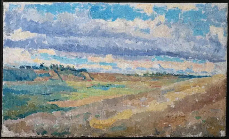 Landscape, fields - Kazimir Malevich