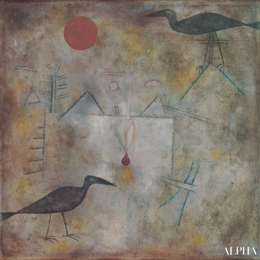 Paysage chanter - Paul Klee - Reproductions de tableaux et peintures haut de gamme