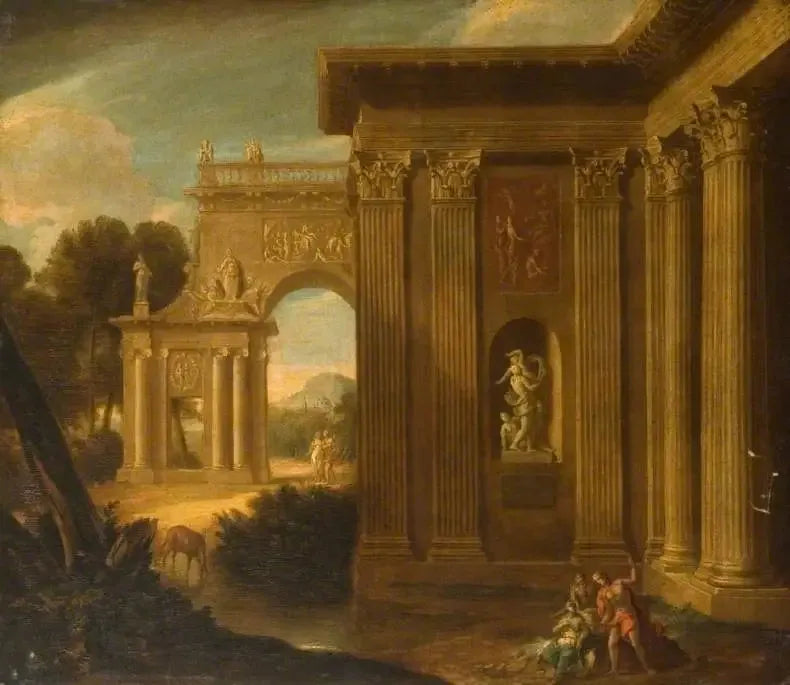Classic Landscape - Giovanni Paolo Panini