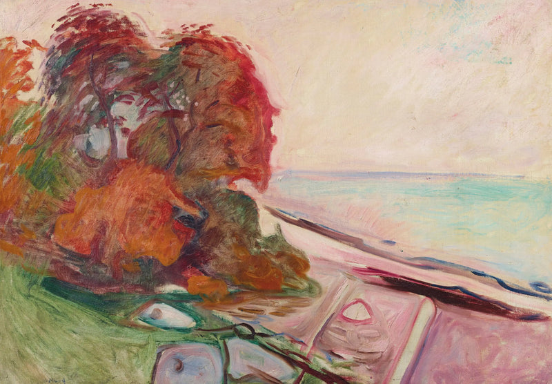 Coastal Landscape - Edvard Munch