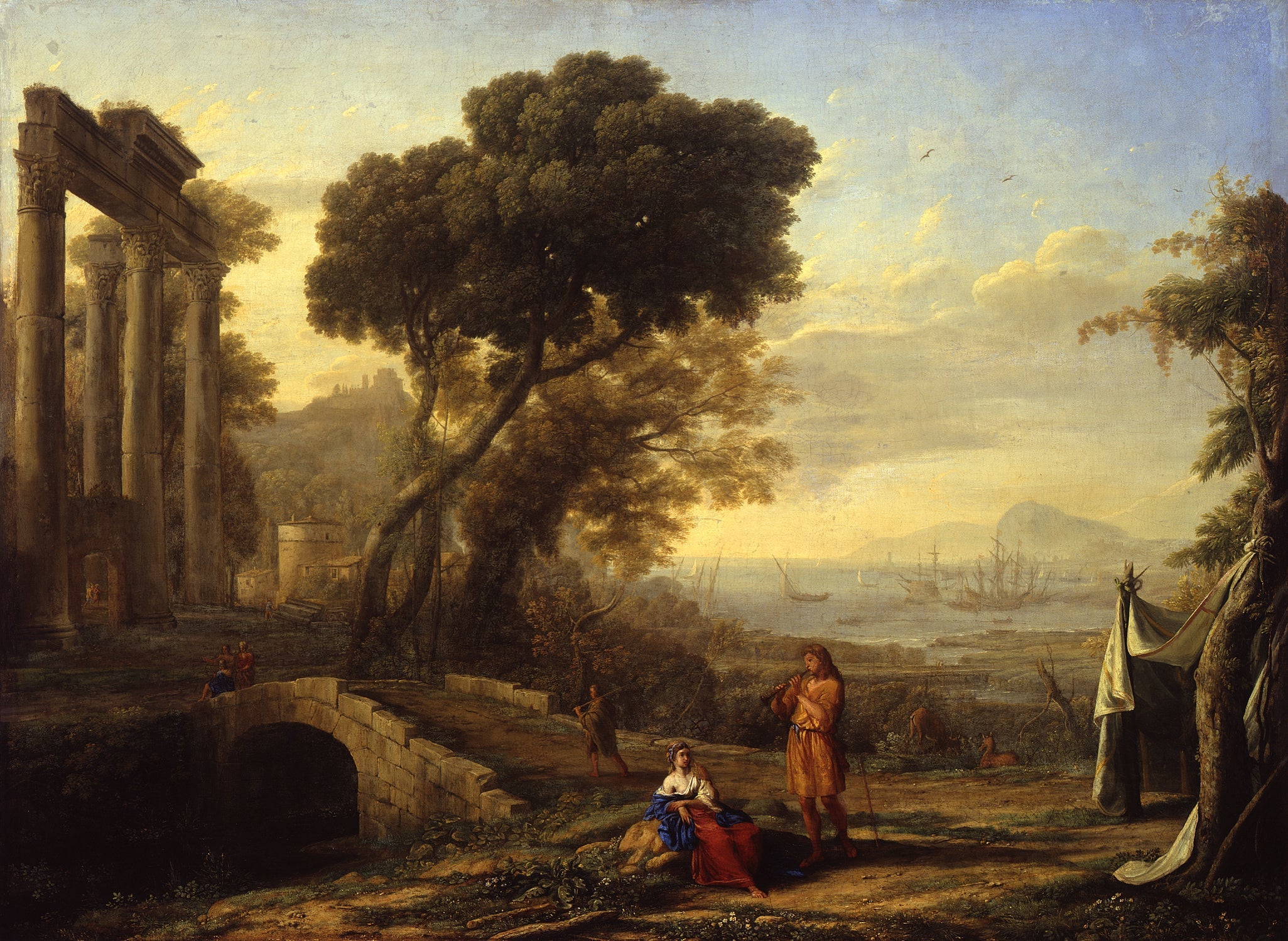 Italian Coastal Landscape - Claude Lorrain