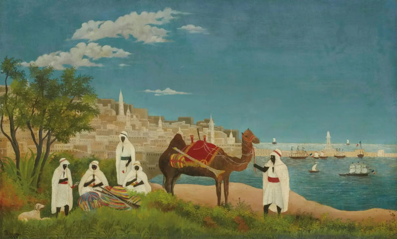 Landscape of Algiers - Henri Rousseau