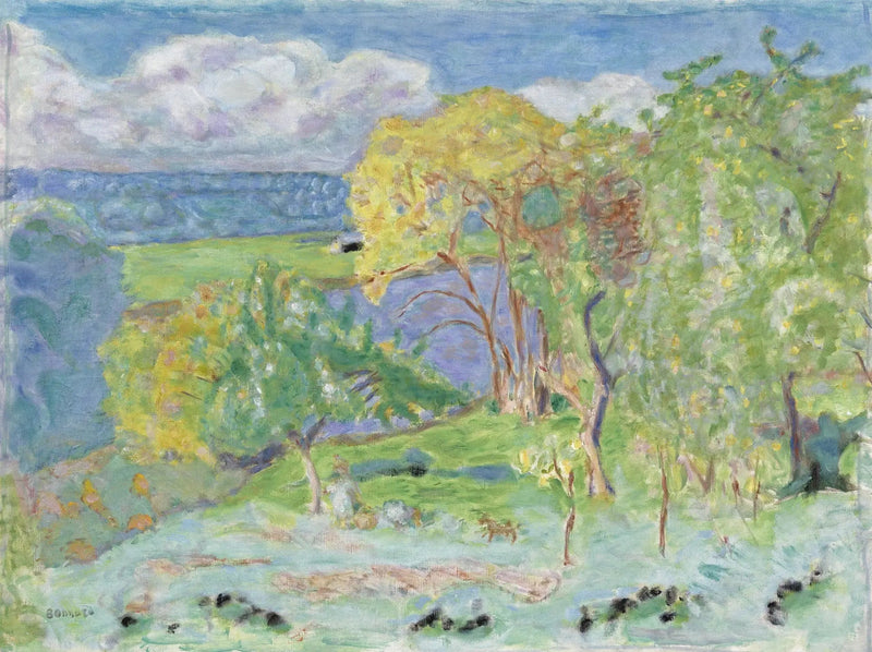 Autumn Landscape (Near Vernon) - Pierre Bonnard