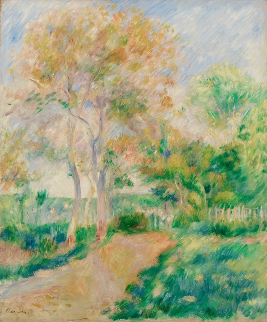 Autumn Landscape - Pierre-Auguste Renoir