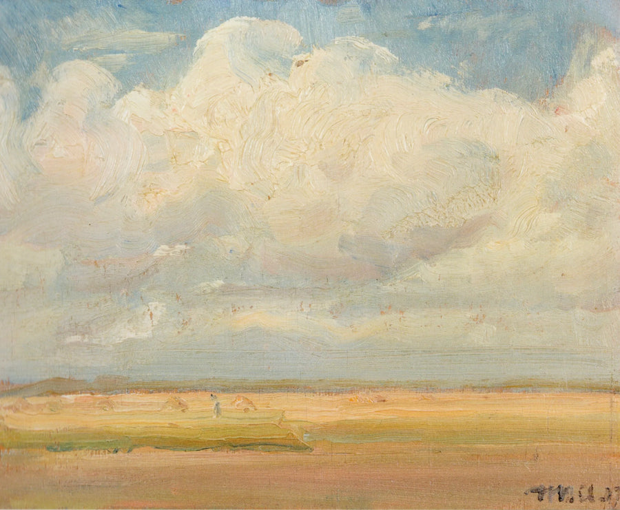 Autumn landscape, Skagen - Michael Peter Ancher
