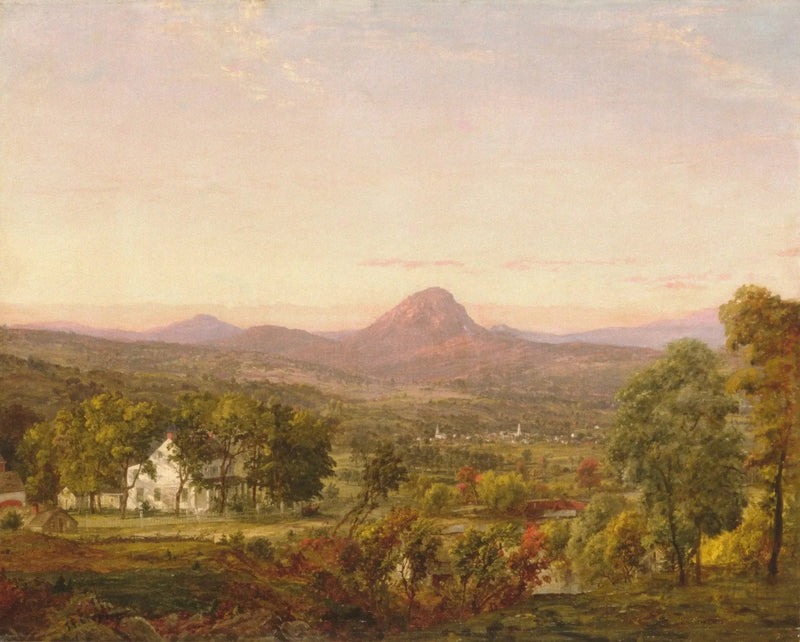 Autumn Landscape, Sugar Loaf Mountain, Orange County, New York - Jasper Francis Cropsey