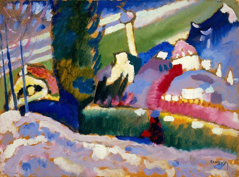 Winter Landscape with Church - Vassily Kandinsky