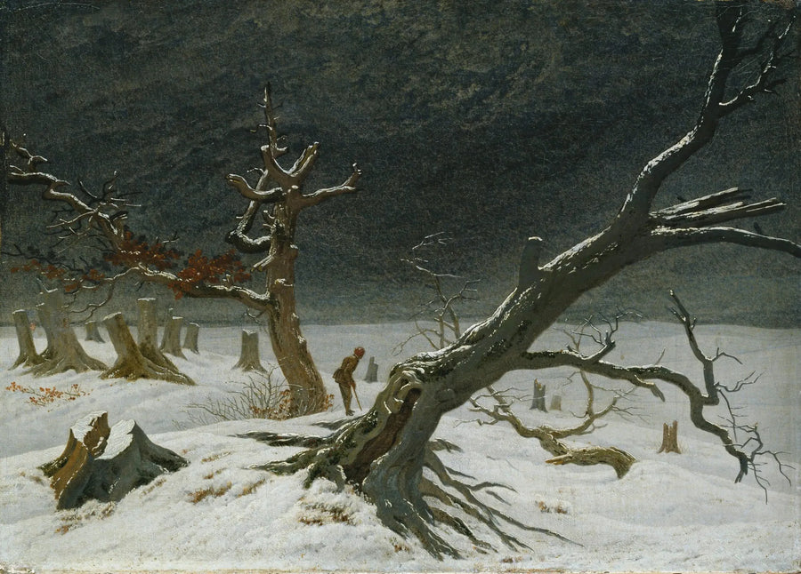Winter Landscape - Caspar David Friedrich