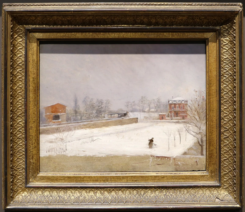 Winter Landscape - Giuseppe De Nittis