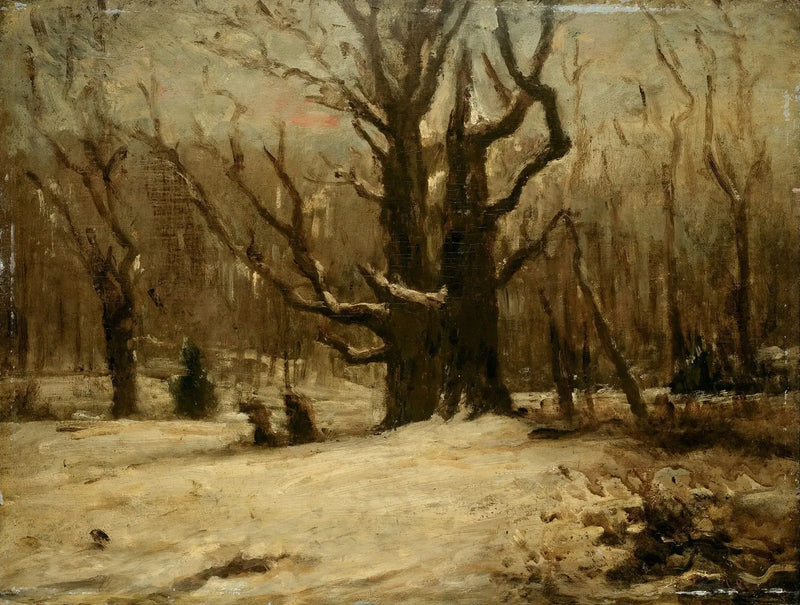 Winter Landscape - Gustave Courbet