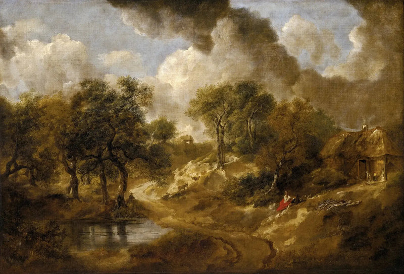 Landscape in Suffolk - Thomas Gainsborough