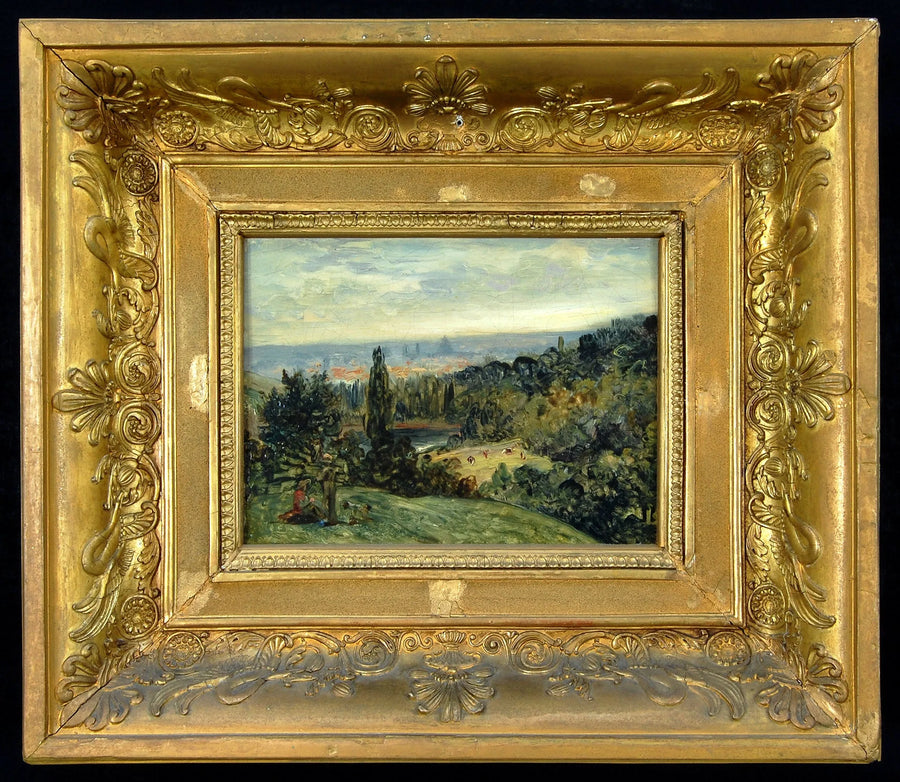 Landscape in the vicinity of Paris - Ary Scheffer