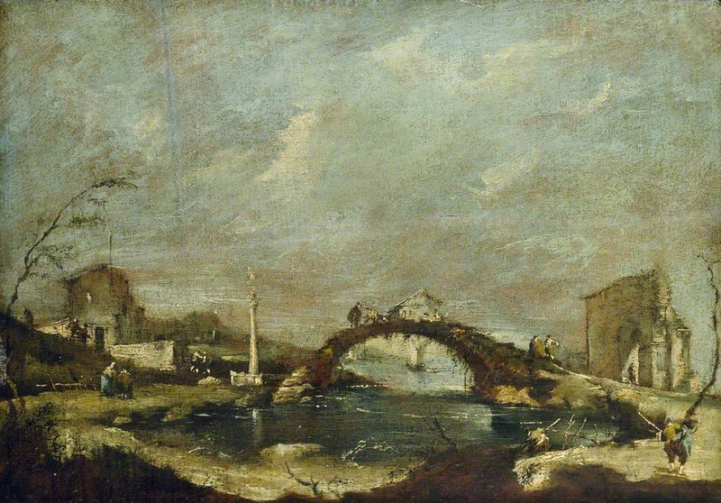 Capriccio Landscape - Francesco Guardi