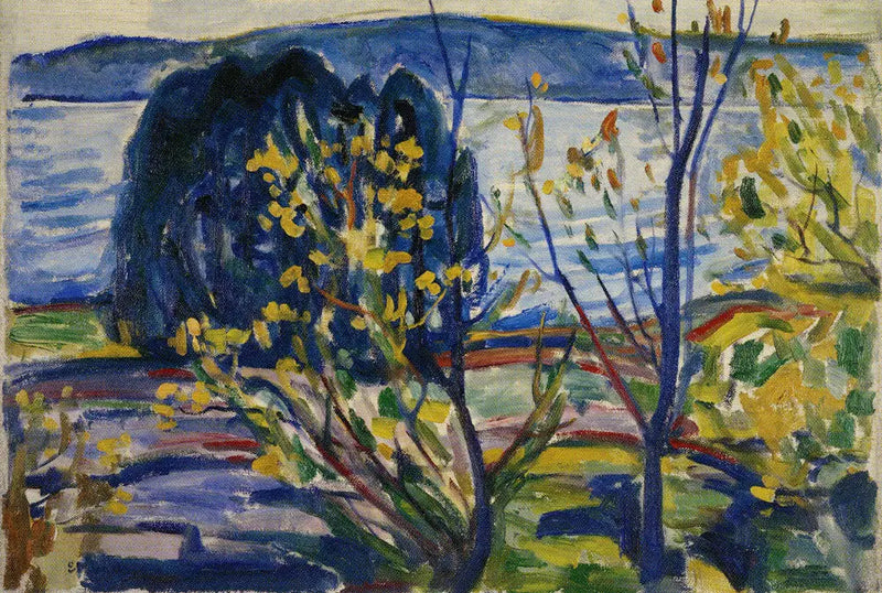 Fjord Landscape - Edvard Munch