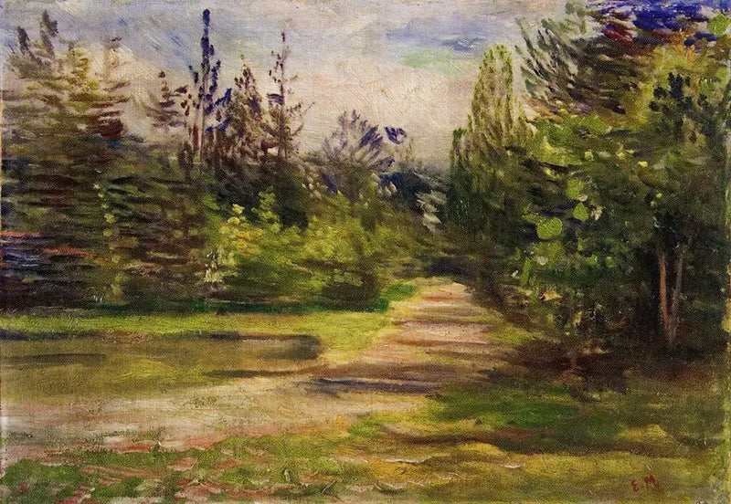 Forest Landscape - Edvard Munch
