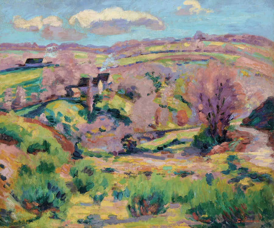 Landscape of La Creuse, in Spring - Armand Guillaumin