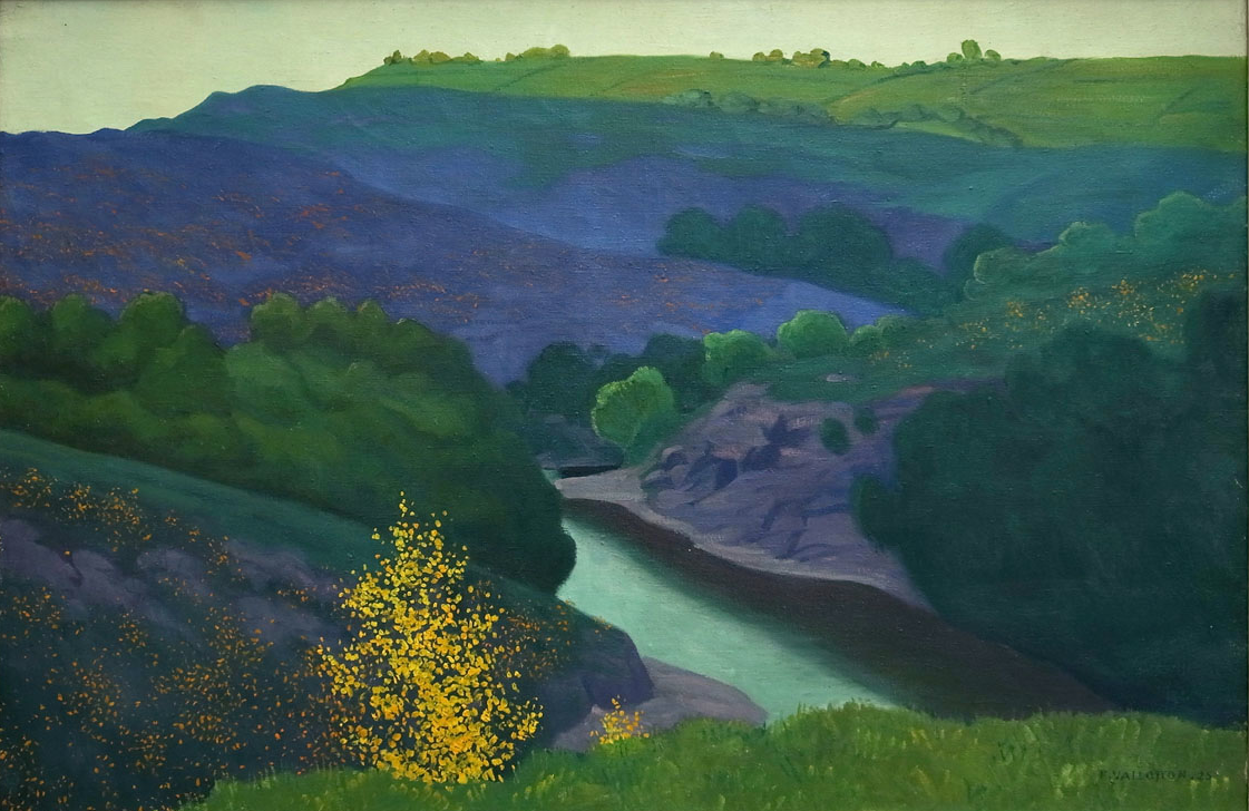 Landscape of the Creuse - Félix Vallotton