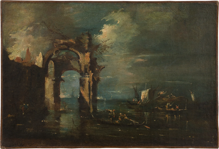 Lagoon Landscape - Francesco Guardi