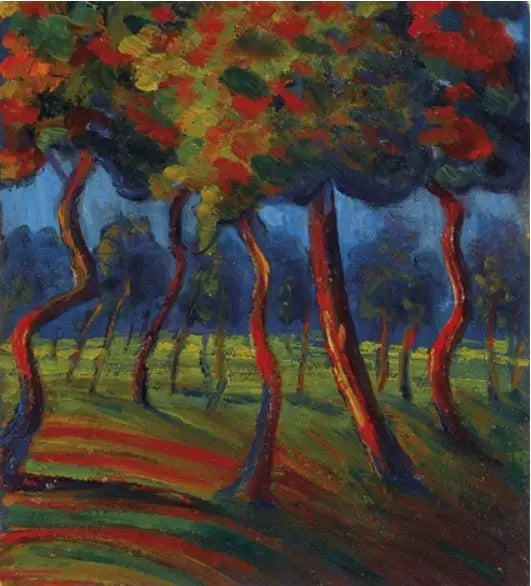 Milan Landscape (Boccioni) - Umberto Boccioni