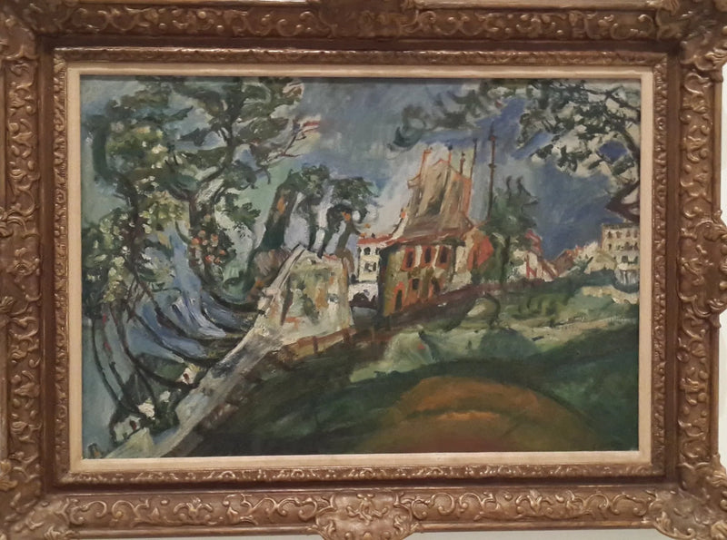 Montmartre Landscape - Chaim Soutine