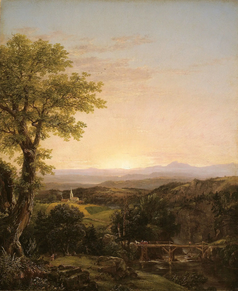 New England Landscape - Thomas Cole