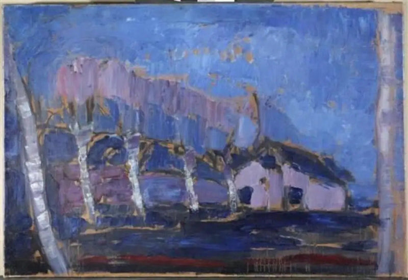 Night Landscape II - Piet Mondrian