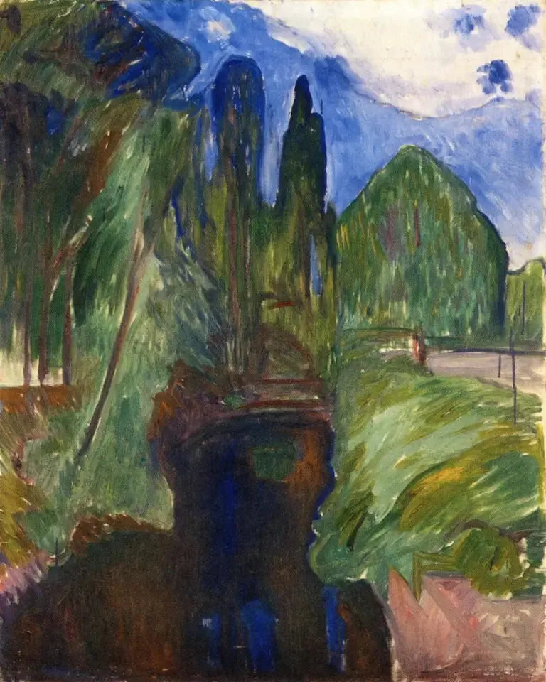 Park Landscape - Edvard Munch