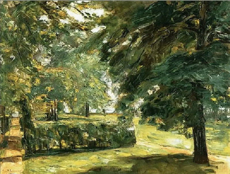 Park Landscape (The Gardens of Hedges of Wannsee to the East) - Max Liebermann