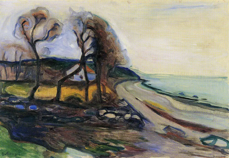 Beach Landscape - Edvard Munch