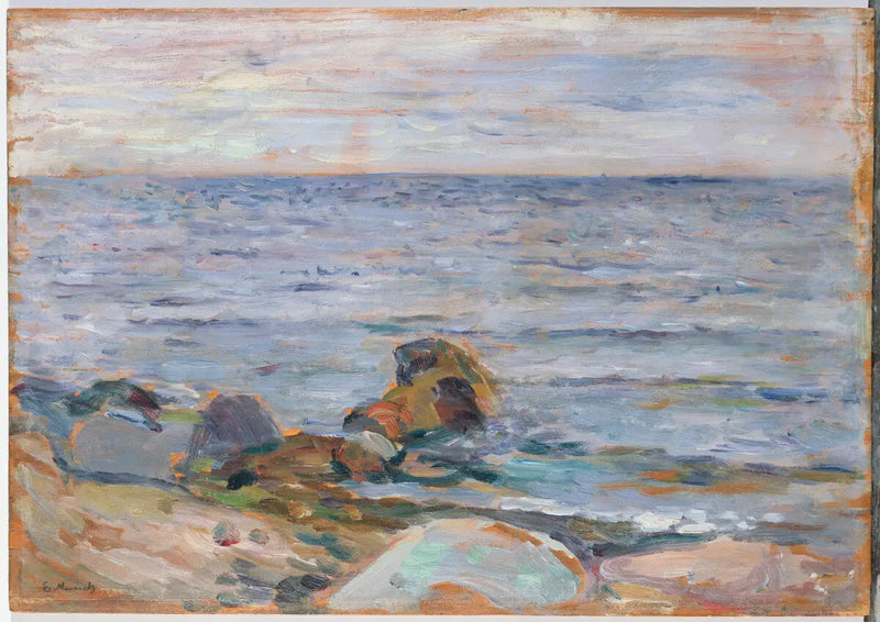 Beach Landscape - Edvard Munch