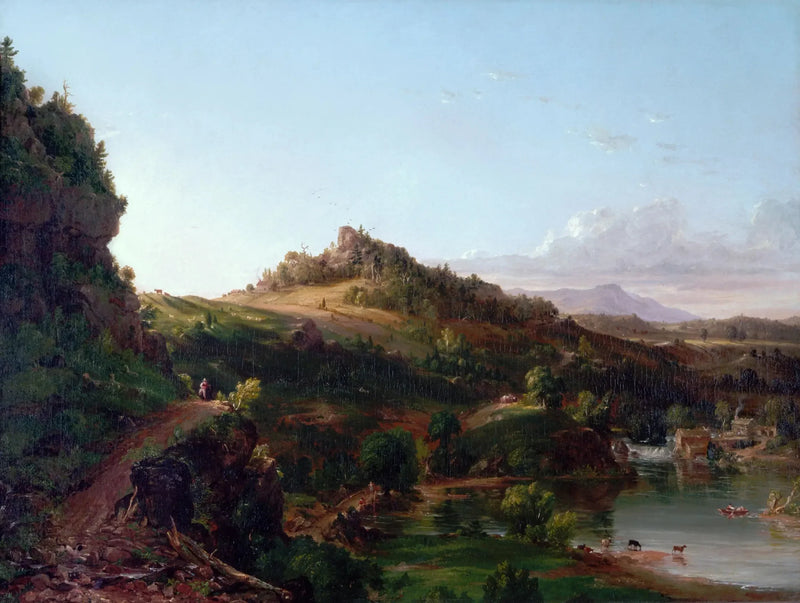 Catskill Landscape - Thomas Cole