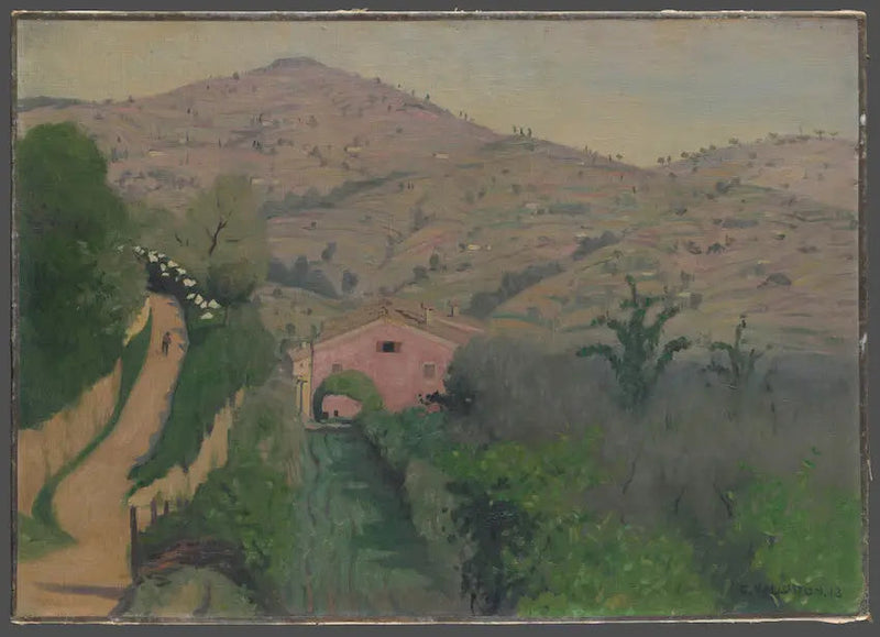 Landscape of the surroundings of Perugia - Félix Vallotton