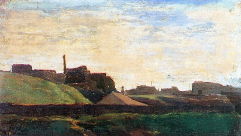 Factory Landscape - Claude Monet