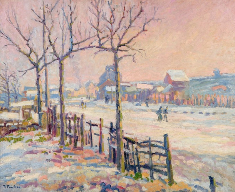 Winter Landscape - Robert Antoine Pinchon