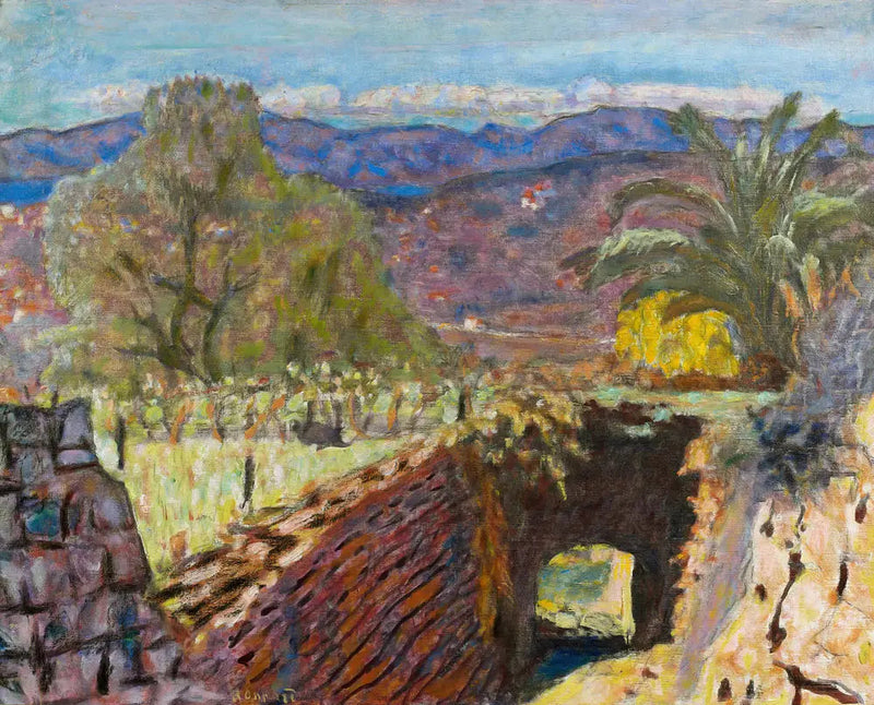 Landscape of the South in Mistral Weather - Pierre Bonnard