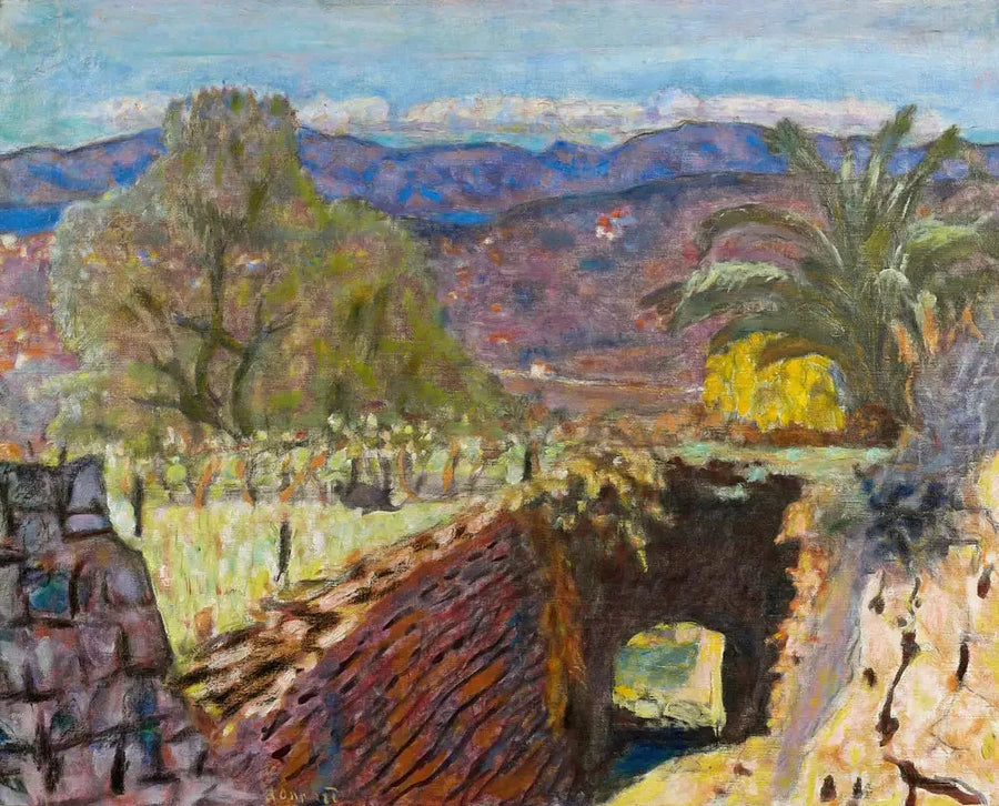 Landscape of the South in Mistral Weather - Pierre Bonnard