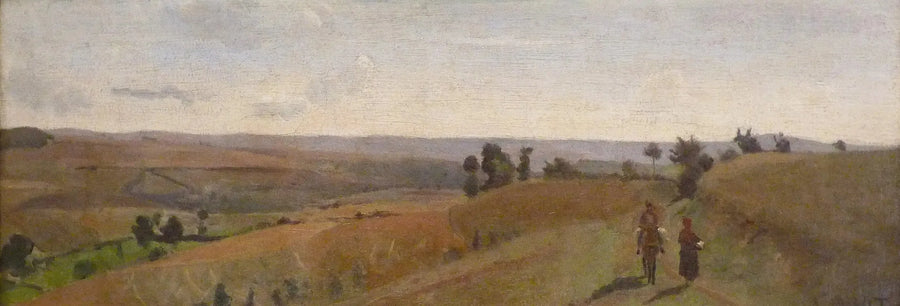 Morvan Landscape - Jean-Baptiste Camille Corot