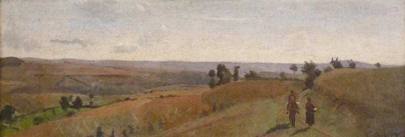 Morvan Landscape - Jean-Baptiste Camille Corot