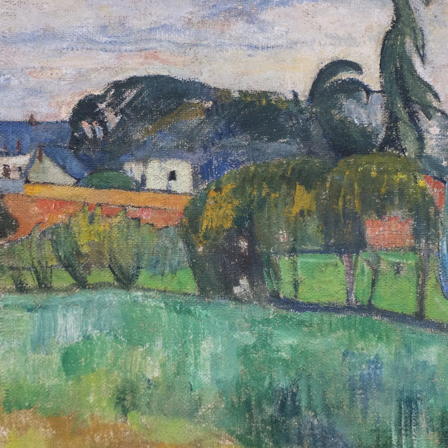 Landscape of Pouldu - Paul Gauguin