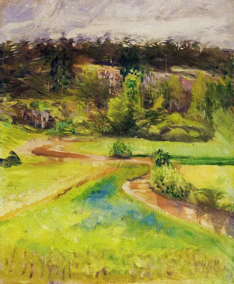 Landscape - Edvard Munch