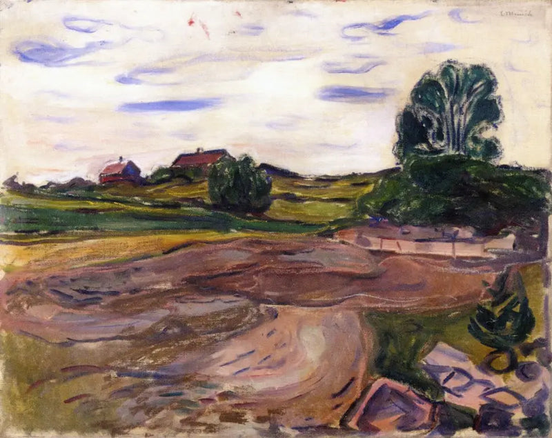 Landscape - Edvard Munch